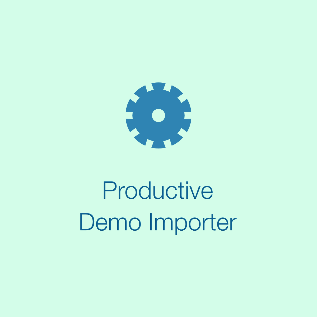 Productive Demo Importer