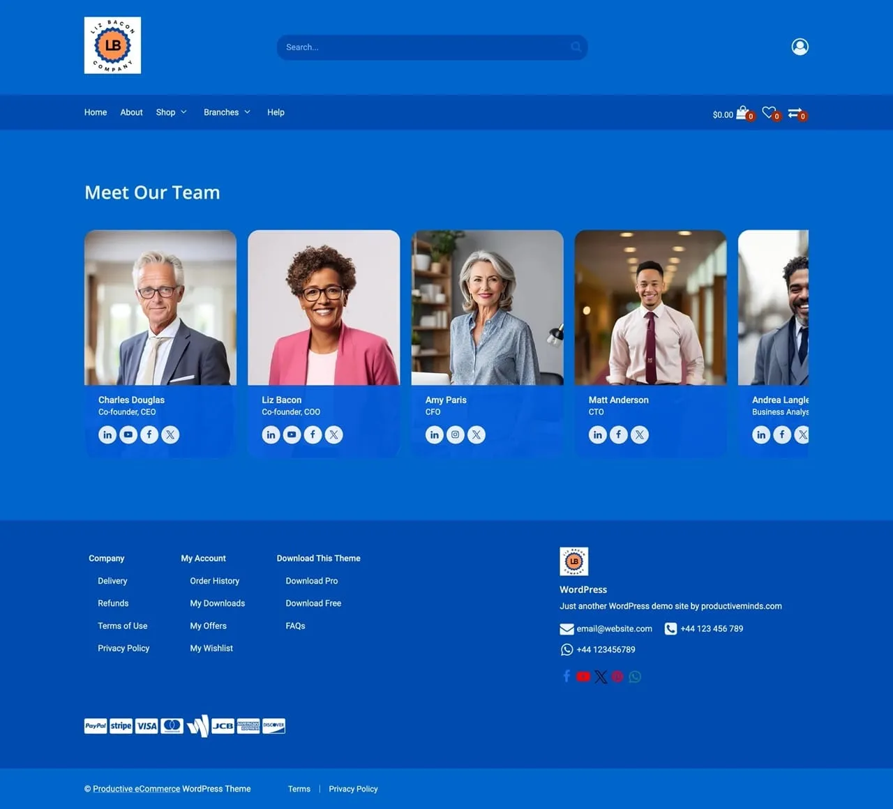 COLOR SCHEME: Vibrant Blue, Monochromatic Standard Tone