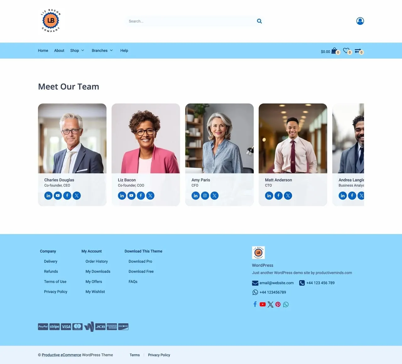 COLOR SCHEME: Vibrant Blue, Standard Light Tone