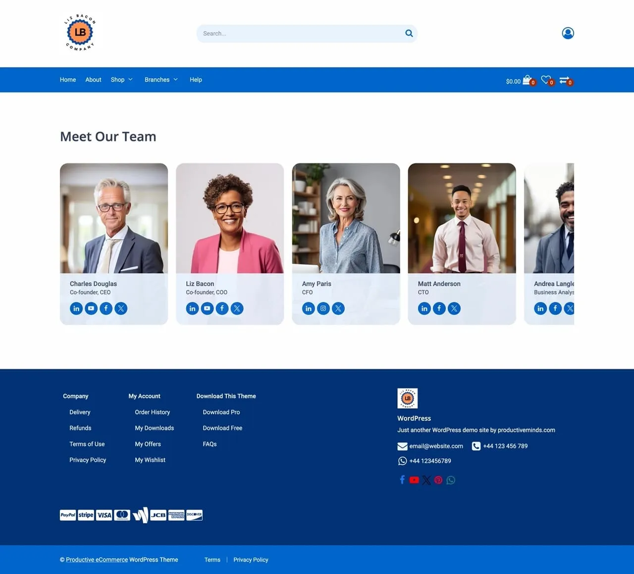 COLOR SCHEME: Vibrant Blue, Standard Standard Tone