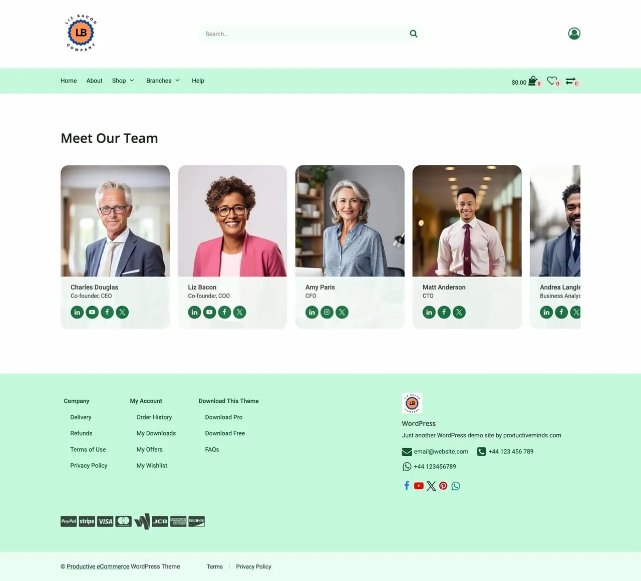 COLOR SCHEME: Vibrant Green, Standard Light Tone