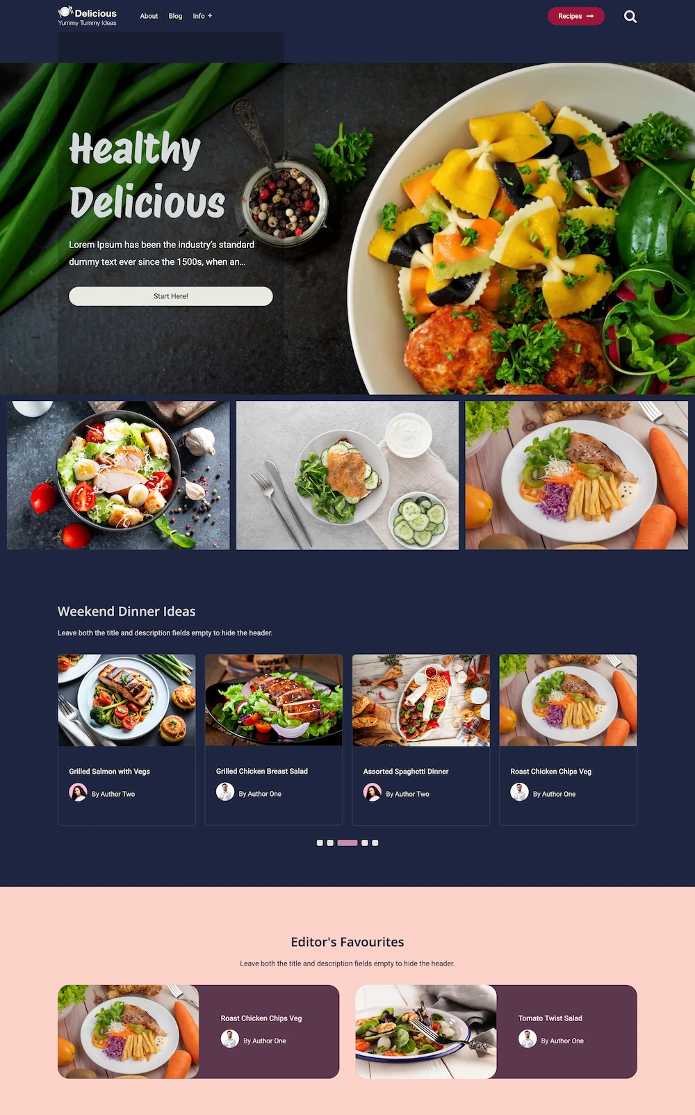 Recipe Blog