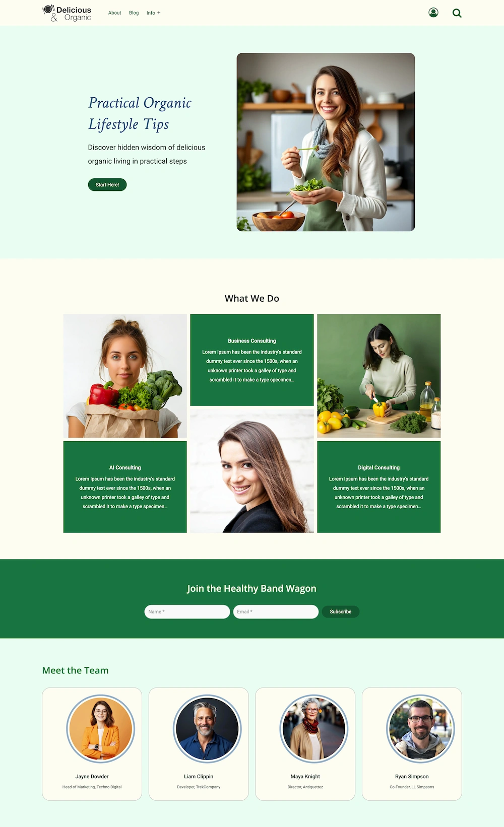Organic Lifestyle Blog