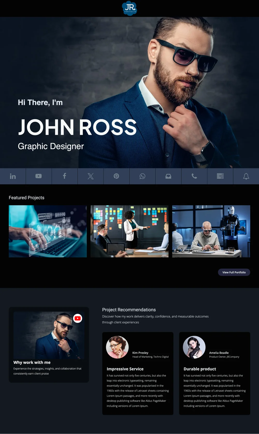 Portfolio Minimalist