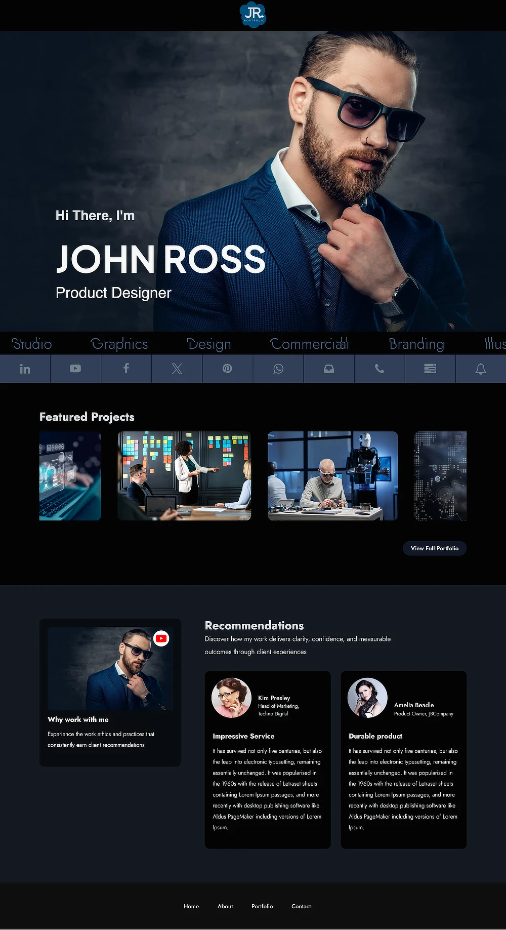 Portfolio Minimalist